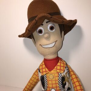 Disney Store Genuine 21” Inches Tall Toy Story Andy Plush Smoke Free Home